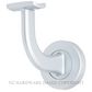 MILES NELSON 310 BANNISTER BRACKET  SATIN CHROME