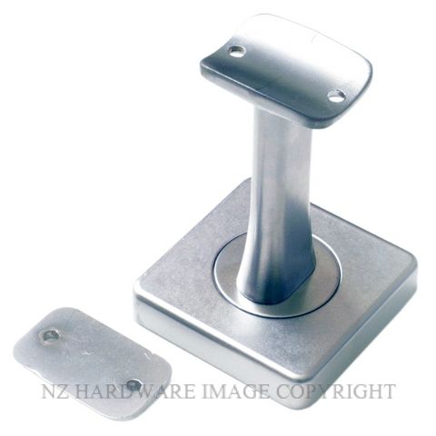 MILES NELSON 313 BANNISTER BRACKET SQUARE CVR SATIN CHROME