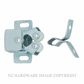 MILES NELSON 334ZCB ROLLER CATCH DOUBLE ZINC