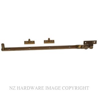 MILES NELSON 465FB FANLIGHT STAY 300MM FLORENTINE BRONZE