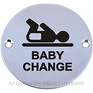 MILES NELSON 503PPTBC SIGN BABY CHANGE STAINLESS STEEL