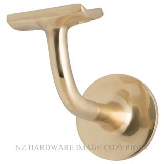 MILES NELSON 510 BANNISTER BRACKET POLISHED BRASS