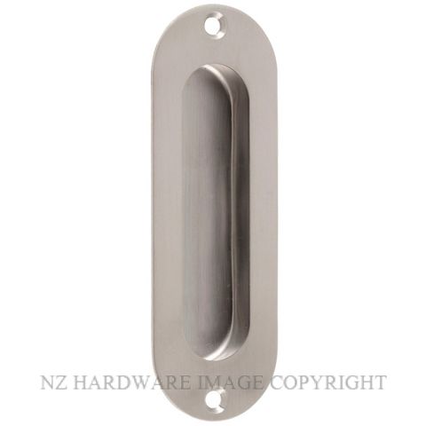 MILES NELSON 712 FLUSH PULL 120X 40MM RND EDGE SF STAINLESS STEEL