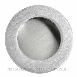MILES NELSON 744 ROUND FLUSH PULL 50MM SATIN CHROME