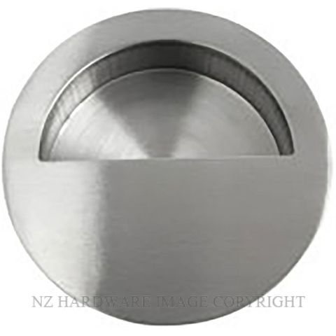 MILES NELSON 745 FLUSH PULL ROUND 90MM  STAINLESS STEEL