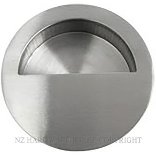 MILES NELSON 745 FLUSH PULL ROUND 90MM  STAINLESS STEEL