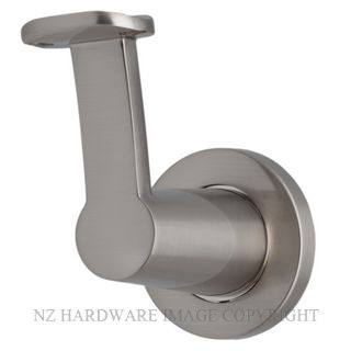 MILES NELSON 810 BANNISTER BRACKET WITH BASE  SATIN NICKEL