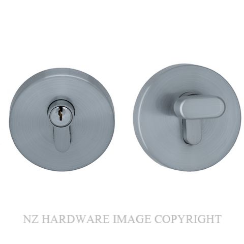 MNDEAD2 S RANGE ROUND DEADBOLT SATIN CHROME