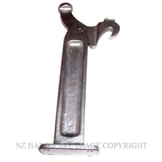 NZH 87 150 SC FLOOR MOUNT LATCH BACK SATIN CHROME