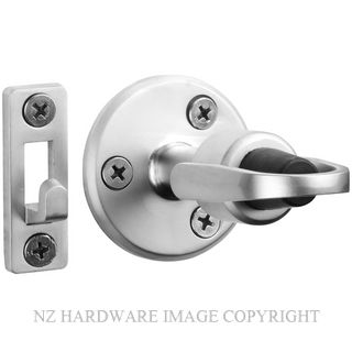 NZHDH5625 SC WALL MOUNTED HOOK BACK STOP SATIN CHROME