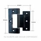 NZHHD0500 HINGE - APL 90MM BLACK