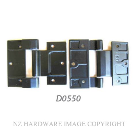 NZHHD0550 HINGE - ALTHERM & VANTAGE 90MM ALU DOOR BLACK