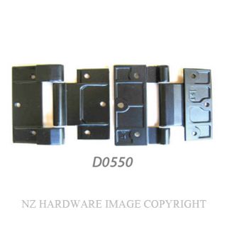 NZHHD0550 HINGE - ALTHERM & VANTAGE 90MM ALU DOOR BLACK