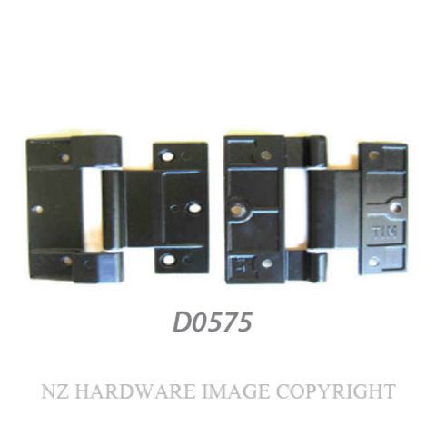 NZHHD0575 HINGE - ALTHERM & VANTAGE 90MM TIM DOOR BLACK
