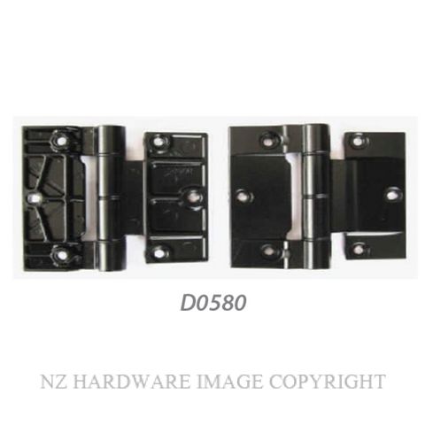 NZHHD0580 HINGE - ALTHERM & VANTAGE 100MM ALU DOOR BLACK