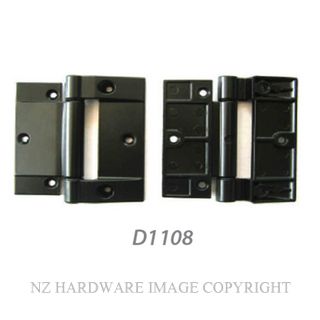 NZHHD1108 HINGE - FLETCHER105MM - ALU DOOR BLACK
