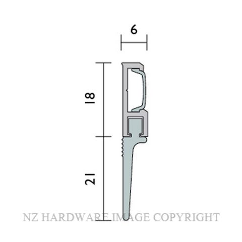 RAVEN RP51SI DOOR BOTTOM SEAL