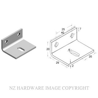 BRIO 91Z BRACKET & FASTENERS ZINC PLATE