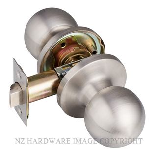 SCHLAGE REGENT RDPASSS R10 DENVER PASSAGE LATCH VIS PACK SATIN STAINLESS