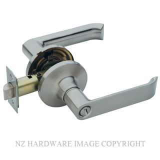 Schlage Satin Chrome Regent Series Rubens Passage Leverset