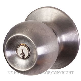 SYLVAN E71DCY QUEST DOUBLE CYLINDER ENTRANCE SATIN STAINLESS