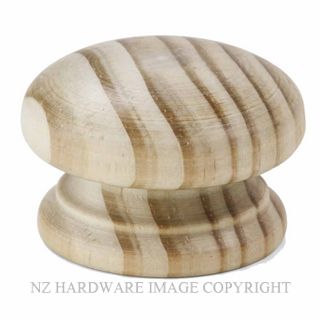 SYLVAN CX45 CONVEX 45MM CABINET KNOB PINE