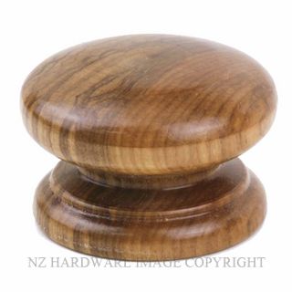 SYLVAN CX5 CONVEX 57MM CABINET KNOB POLISHED RIMU