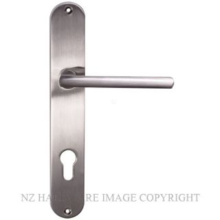 SYLVAN I-90E ASTI EURO LONG PLATE 85MM KEY SPACING SATIN NICKEL