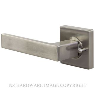 SYLVAN I-92BK SAVONA PRIVACY SQUARE ROSE SET SATIN NICKEL