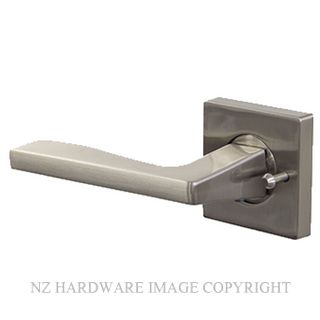 SYLVAN I-93BK COMO PRIVACY SQUARE ROSE SET SATIN NICKEL