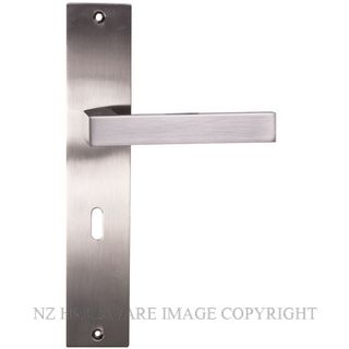 SYLVAN I-92L SAVONA KEYHOLE LONG PLATE SATIN NICKEL