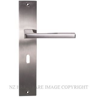 SYLVAN I-93L COMO KEYHOLE LONG PLATE SATIN NICKEL