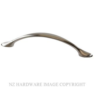 SYLVAN EU9 BEDFORD 128MM CABINET HANDLE SATIN NICKEL