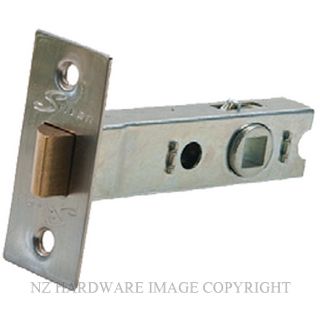 SYLVAN MLS60 MORTICE LATCH 60MM 7.6 X 7.6MM SPINDLE SATIN NICKEL