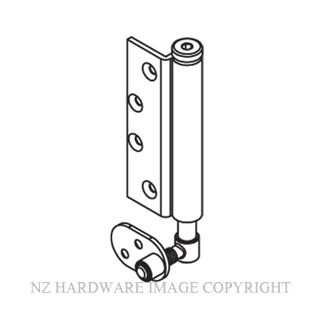 BRIO BW189MSS JAMB PIVOT MORTICED SQUARE SS SATIN STAINLESS