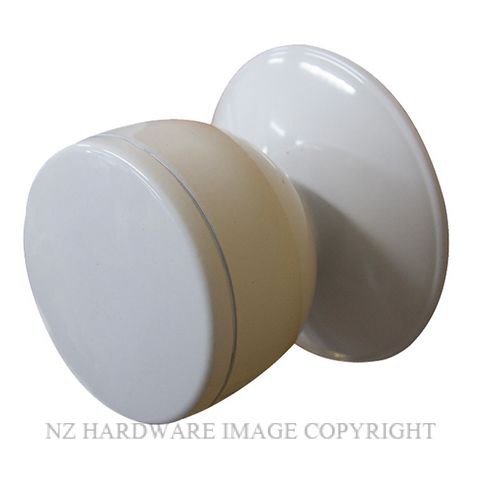 SYLVAN LS76 DIECAST KNOB FURNITURE WHITE