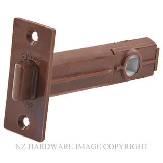 SYLVAN ML7 PLASTIC MORTICE LATCH 70MM BROWN