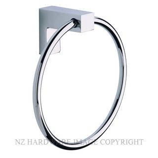 ALEXANDER TETRIS TOWEL RING CHROME PLATE