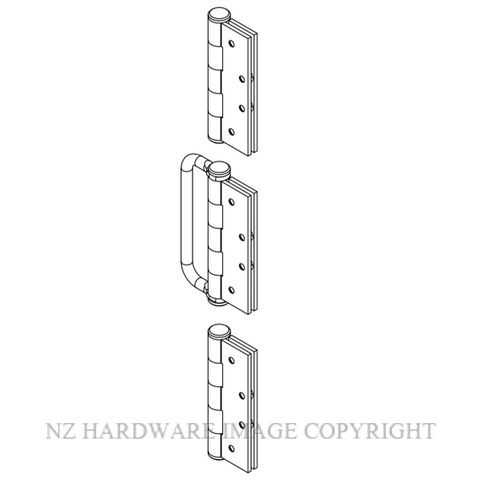 BRIO BW3-100M HINGE HANDLE SET MORTICED