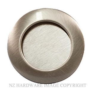 SYLVAN FP6 ROUND FLUSH PULL 35.5MM SATIN NICKEL