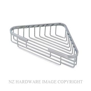 HEIRLOOM BRAYDEN CORNER RACK CHROME PLATE