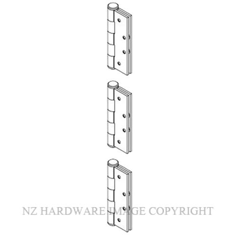 BRIO BW5-100M HINGE SET MORTICED