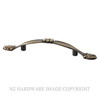 SYLVAN TH3038 RENO 76MM CABINET HANDLE ANTIQUE BRASS