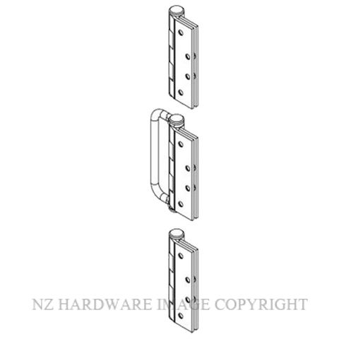 BRIO BW7-100M OFFSET HINGE HANDLE SET MORTICED