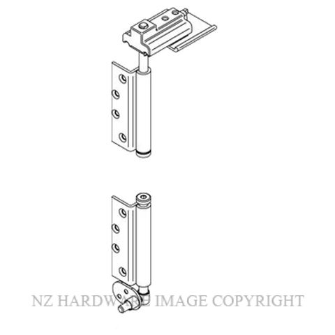 BRIO BWS1F 75H WF 4S PIVOT SET NON MORTICED