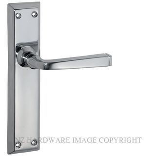 TRADCO 0684 CP MENTON LEVER LATCH SB CHROME PLATE