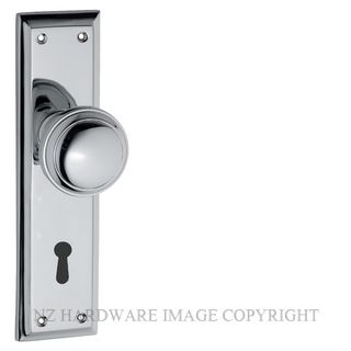 TRADCO 0733 CP MILTON KNOB LOCK CHROME PLATE