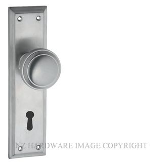 TRADCO 0737 SC MILTON KNOB LOCK SATIN CHROME