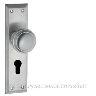 TRADCO 0736E SC MILTON KNOB EURO SATIN CHROME