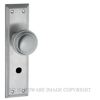 TRADCO 0736P SC MILTON KNOB PRIVACY SATIN CHROME